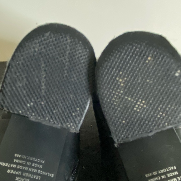 Steve Madden Juliet Black Leather Office Casual Heel Ankle Boot- Sz-9 - Picture 6 of 16